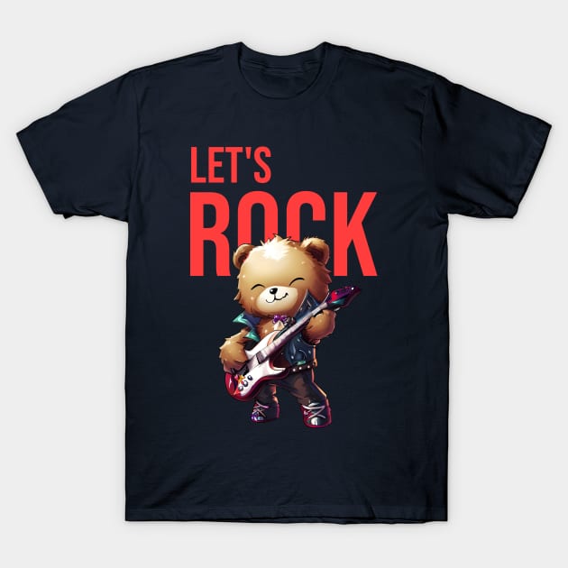 Teddy Rock T-Shirt by kostjuk